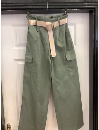 NEW STYLE CARGO WIDE TROUSERS 7106