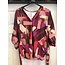 CHOKLATE CHOKLATE V-NECK PRINT TOP 2837