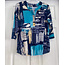 JANISONS JAINSON PRINT LONG SLEEVE TOP 4927