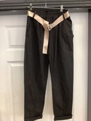 NEW STYLE BELTED TROUSERS 7375