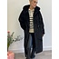 fashion clothes FASHION CLOTHES FAUX FUR HOODED COAT 6849