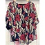 MADE IN ITALY JAINSON FLORAL OVERSIZED TOP 6196
