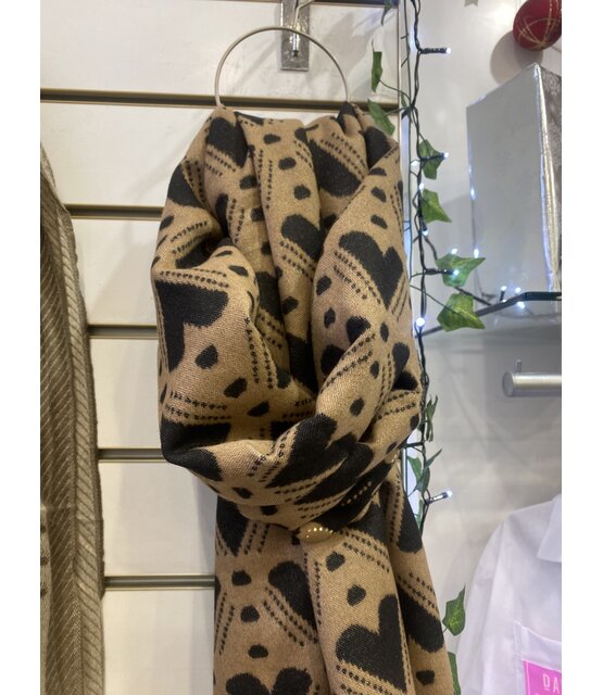 JAINSON HEART SCARF 7349