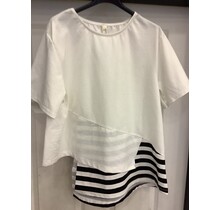 NEW STYLE TOP WITH STRIPE 8078