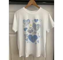 NEW COLLECTION HEART T-SHIRT 1001