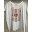 MADE WITH LOVE MADE WITH LOVE HEART T-SHIRT 6878
