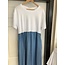 MADE IN ITALY NEW STYLE LONG DENIM DRESS 2650