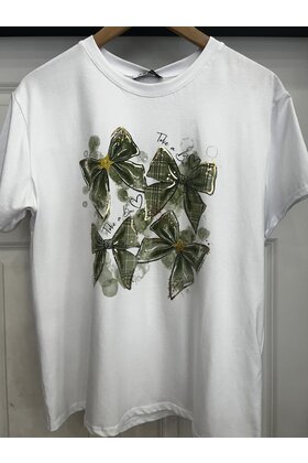 AGAPE RIBBON T-SHIRT 9100