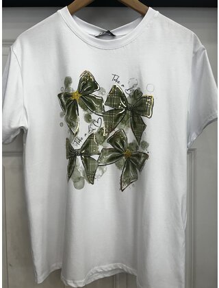 AGAPE RIBBON T-SHIRT 9100