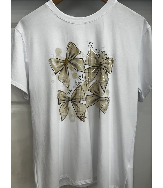 AGAPE RIBBON T-SHIRT 9100