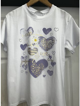 AGAPE FLOWER T-SHIRT 5910