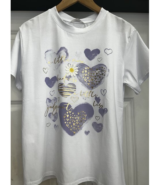 AGAPE FLOWER T-SHIRT 5910