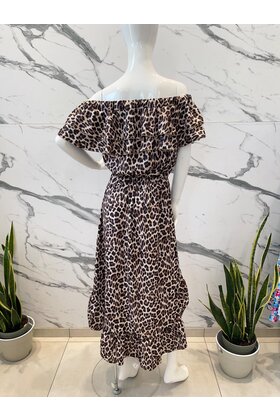 NEW COLLECTION LEOPARD DRESS 1882