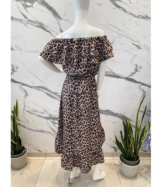 NEW COLLECTION LEOPARD DRESS 1882 NEW COLLECTION LEOPARD DRESS 1882