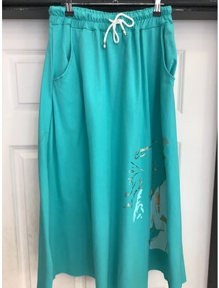 NEW STYLE ELASTIC LONG SKIRT 5869