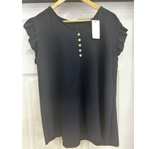 MADE IN ITALY BUTTONED TOP 9100