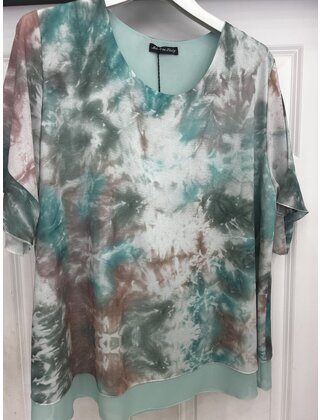 MADE ITALY PRINT TOP 5553