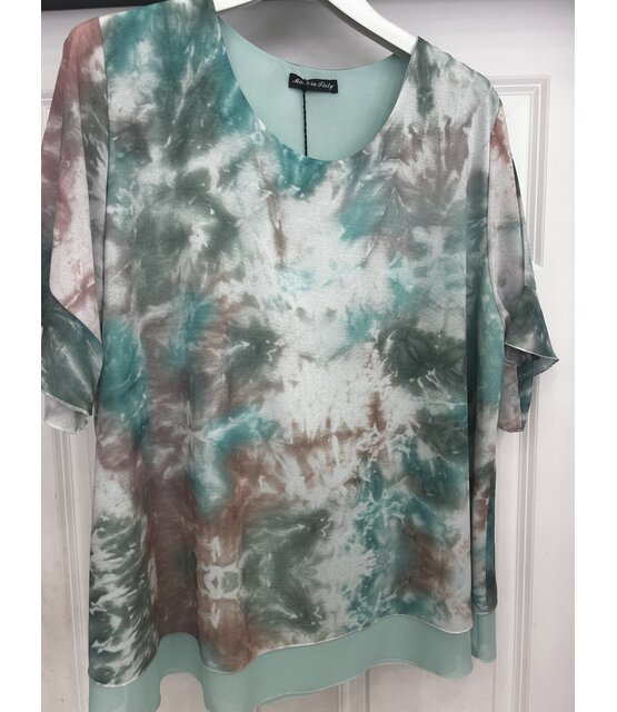 MADE ITALY PRINT TOP 5553