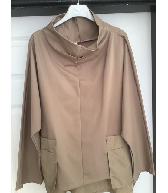 FANNYCOO COWL NECK TOP 7518