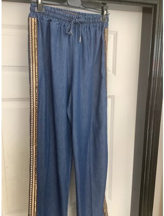 NAIIF WIDE LEG DENIM TROUSER 3145