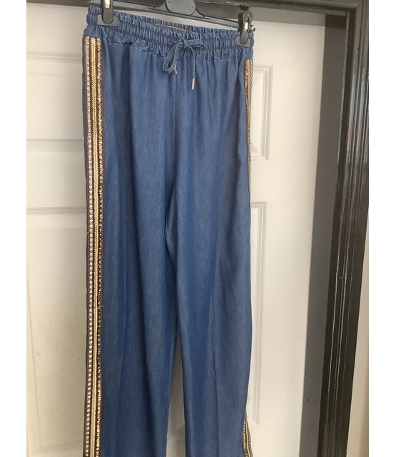 NAIIF WIDE LEG DENIM TROUSER 3145