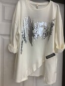 MADE IN ITALY LONG SLEEVETOP  6758