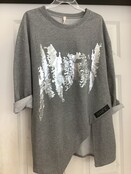 MADE IN ITALY LONG SLEEVETOP  6758