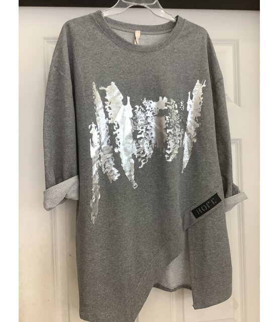 MADE IN ITALY LONG SLEEVETOP  6758