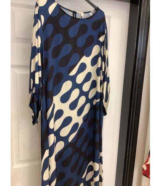 MADE IN ITALY LONG PRINT DRESS 1042