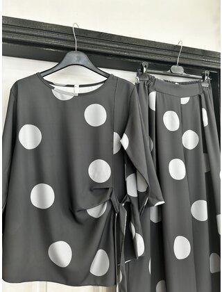 JAINSON 2 PIECE POLKA DOT SET 0421