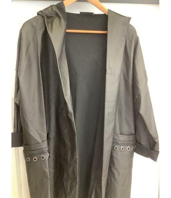 MADE IN ITALY PU  HOODE JACKET 3127 MADE IN ITALY PU  HOODE JACKET 3127