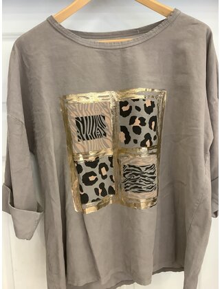 NEW COLLECTION LEOPARD TOP 2769