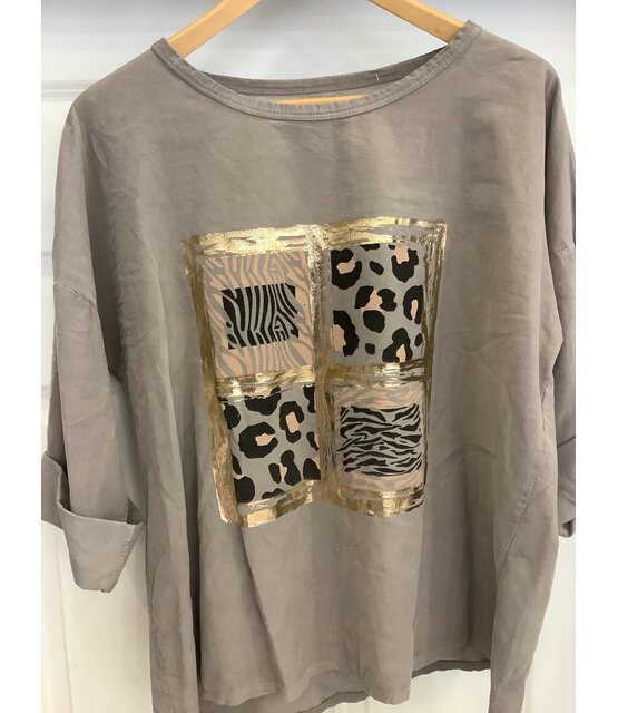 NEW COLLECTION LEOPARD TOP 2769