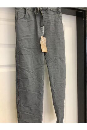 MADE IN ITALY EMBROIDERED JOGGER 6940