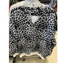 EMI LEOPARD PRINT LONG SLEEVE TOP 3758