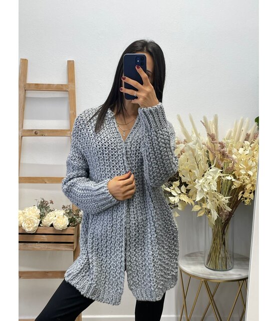 MADE IN ITALY CHUNKY CARDIGAN 8397