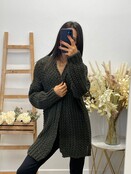 MADE IN ITALY CHUNKY CARDIGAN 8397
