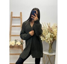 MADE IN ITALY CHUNKY CARDIGAN 8397