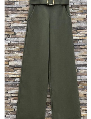 GASOLINA BELTED WIDE LEG TROUSER 2680