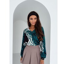 EMI V-NECK LONG SLEEVE TOP 1046