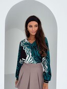 EMI V-NECK LONG SLEEVE TOP 1046