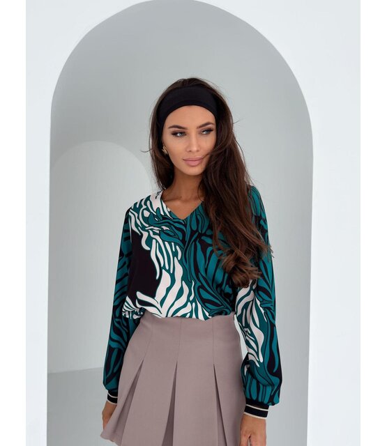 EMI V-NECK LONG SLEEVE TOP 1046