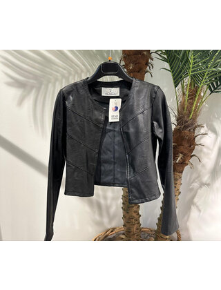 NEW COLLECTION SHORT PU JACKET 4868