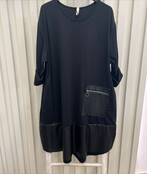 MADE IN ITALY DRESS WITH PU 9227