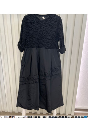 MADE IN ITALY TAFFETA LONG DRESS 7672