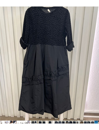 MADE IN ITALY TAFFETA LONG DRESS 7672