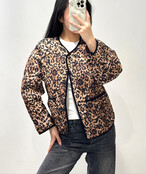 ROSY DAYS LEOPARD SHORT JACKET 1860