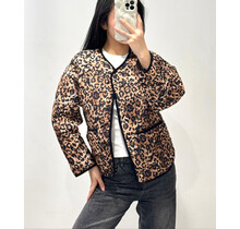ROSY DAYS LEOPARD SHORT JACKET 1860