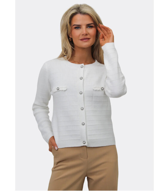 KATE & PIPPA ZUKI KNIT CARDIGAN 4768