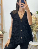 MADE IN ITALY WAISTCOAT KNIT 4688